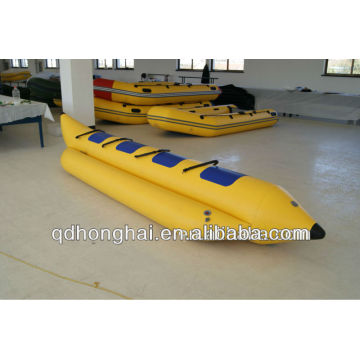 (EC) PVC matériau gonflable Banana Boat For Sale